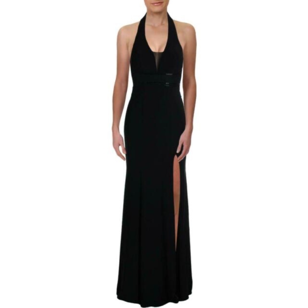 B. Darlin Black Halter Dress - Picture 3 of 4